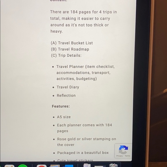 Wanderlust planner and journal for travels - Picture 13 of 13